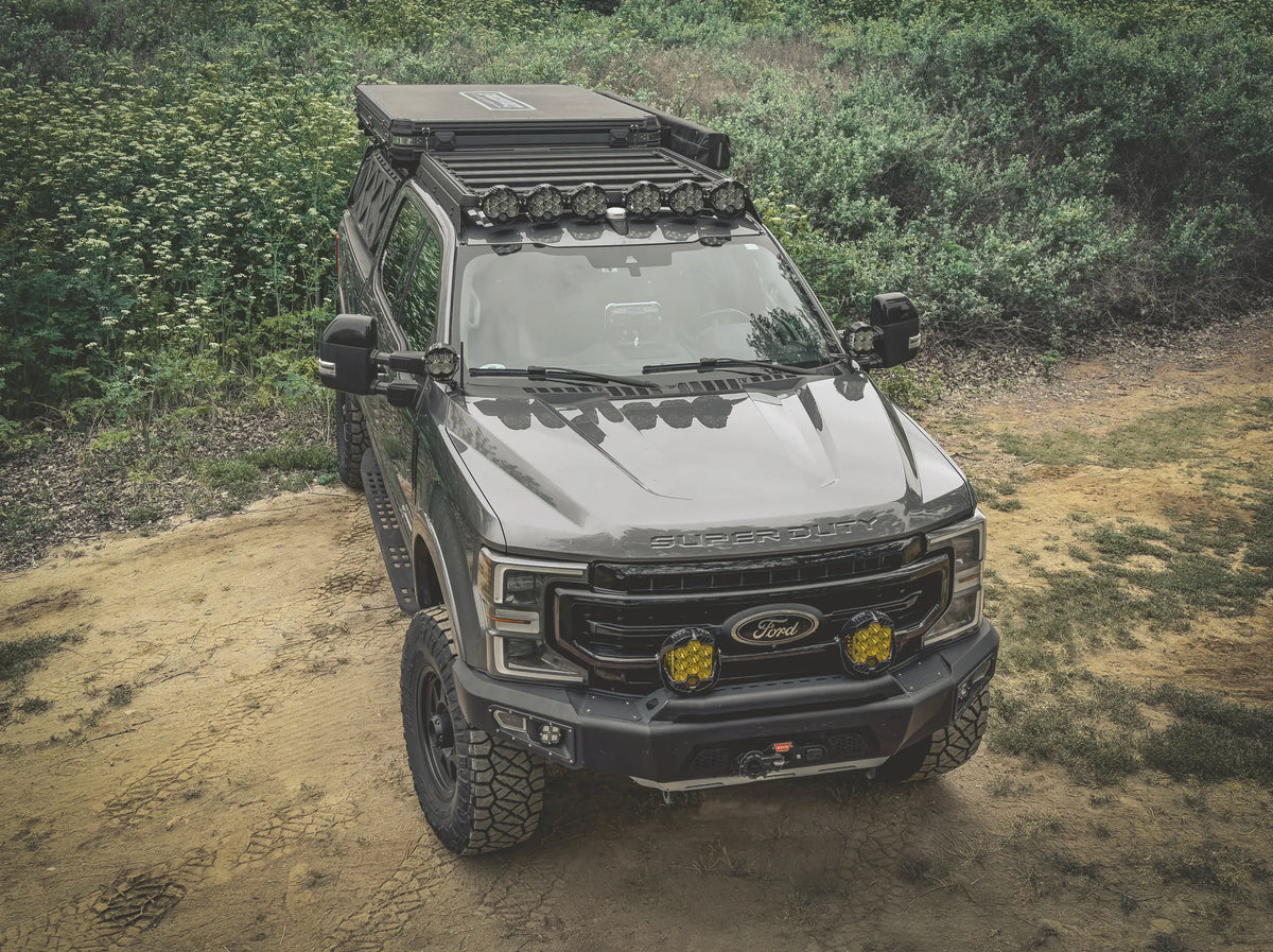 Over Cab Material Racks ACS ROOF | Over Cab Platform Rack for FORD SUPERDUTY – Leitner Designs ...