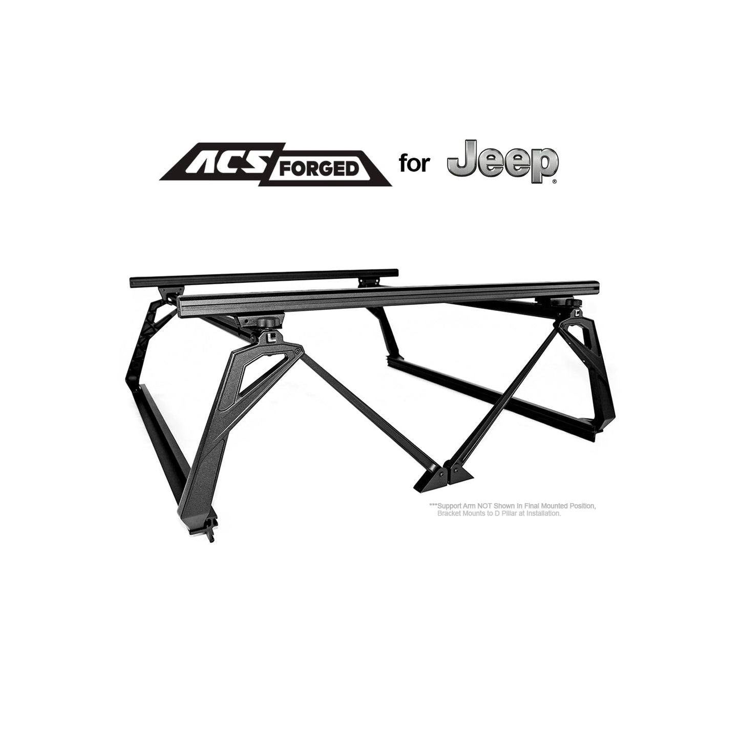 ACS FORGED Bed Rack for JEEP GLADIATOR
