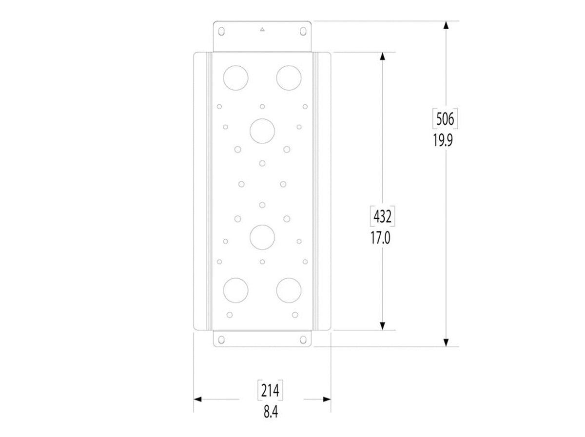 UNIVERSAL MOUNTING PLATE